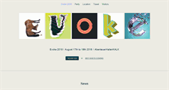 Desktop Screenshot of evoke.eu